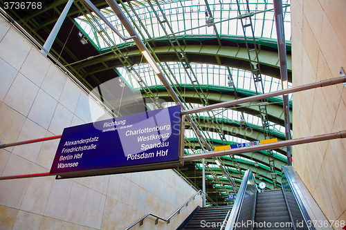 Image of Berlin East railway station