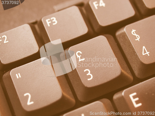 Image of  Computer keyboard vintage