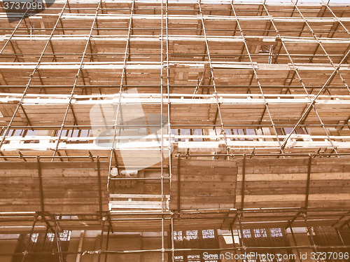 Image of  Scaffolding vintage