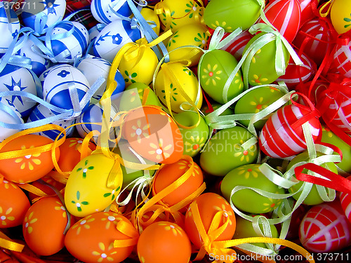 Image of Easter eggs
