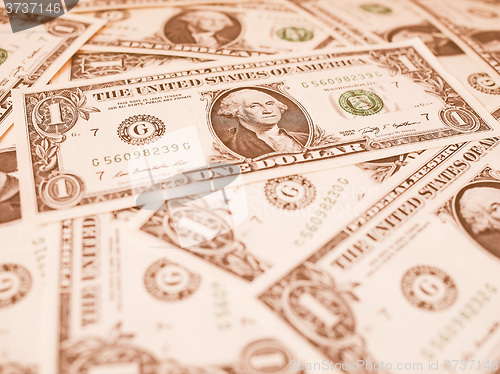 Image of  Dollar notes 1 Dollar vintage
