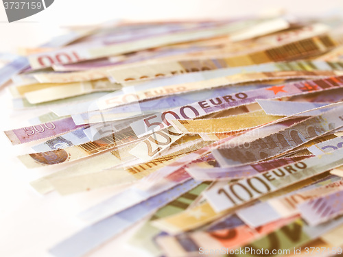 Image of  Euro note vintage