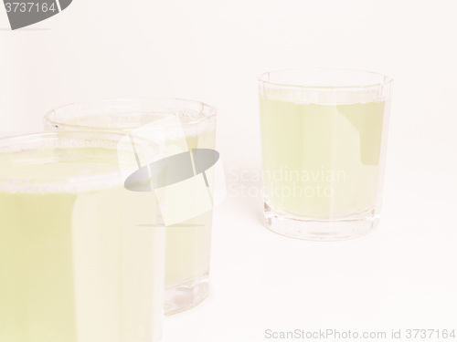 Image of  Green apple juice vintage