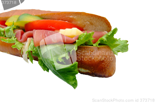 Image of Sandwich detail