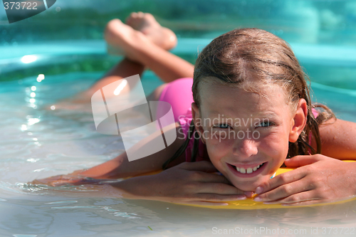 Image of In the swimming pool