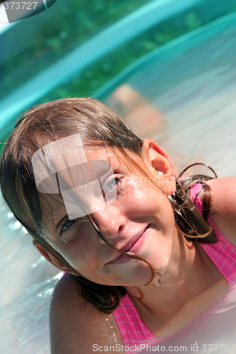 Image of In the swimming pool