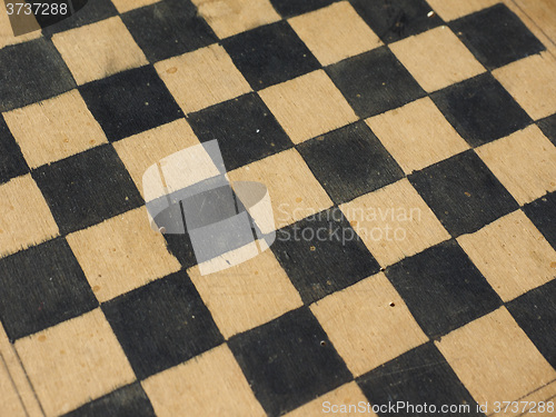 Image of Draughts or Checkers game board