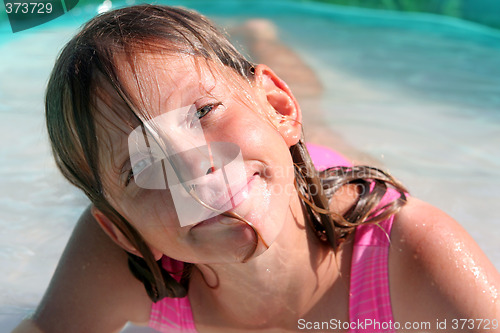 Image of In the swimming pool