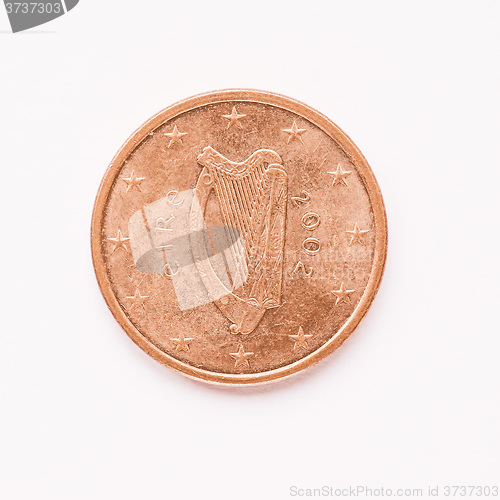 Image of  Irish 5 cent coin vintage