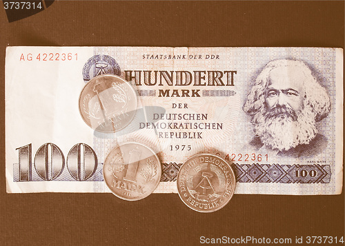 Image of  DDR banknote vintage