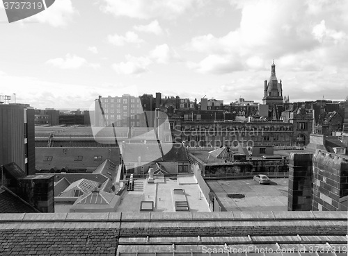 Image of Black and white Glasgow picture