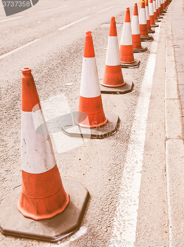 Image of  Traffic cone vintage