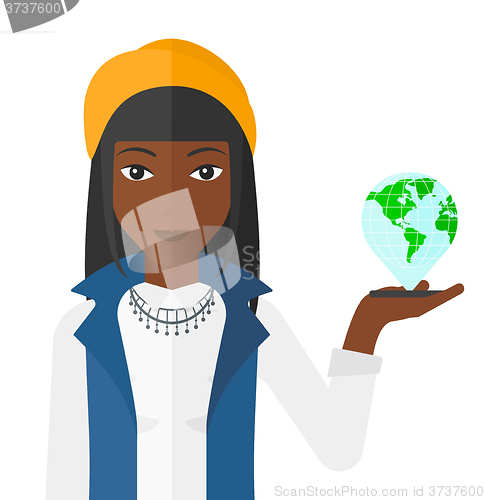 Image of International technology communication.