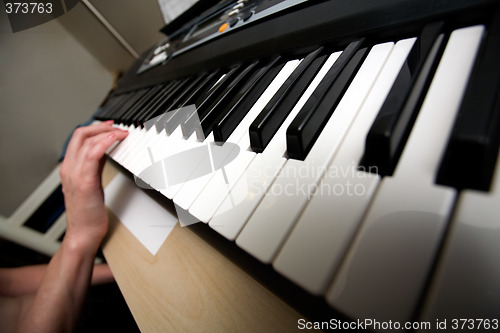 Image of Keyboard practice