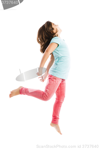 Image of Girl jumping