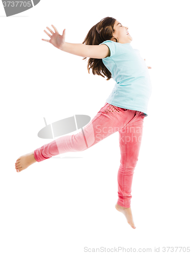 Image of Girl jumping