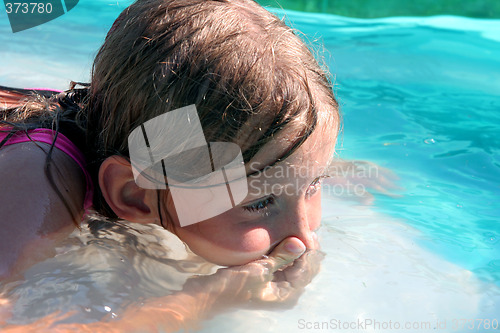 Image of In the swimming pool