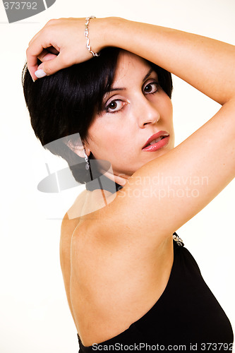Image of Short hair woman