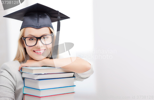 Image of student in graduation cap