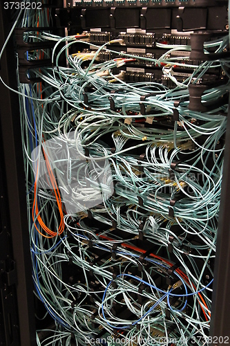 Image of Cable mess