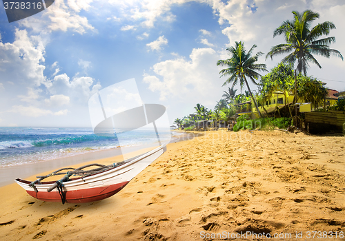 Image of Boat on a beach