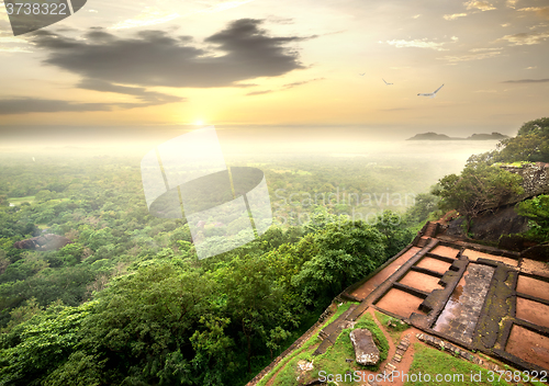 Image of Ruins on Sigiriya