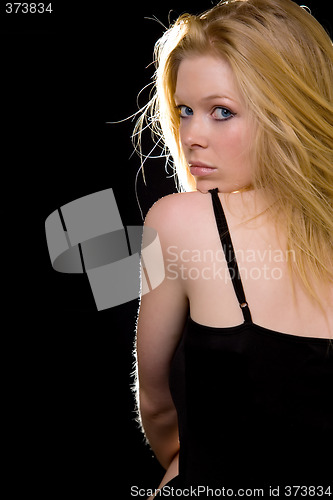 Image of Looking over shoulder