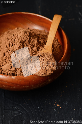 Image of Raw organic carob powder