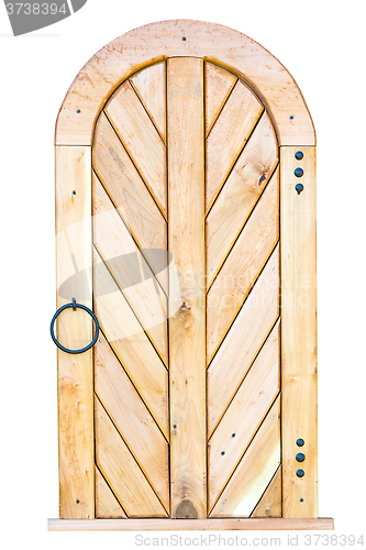 Image of Old wooden door. 
