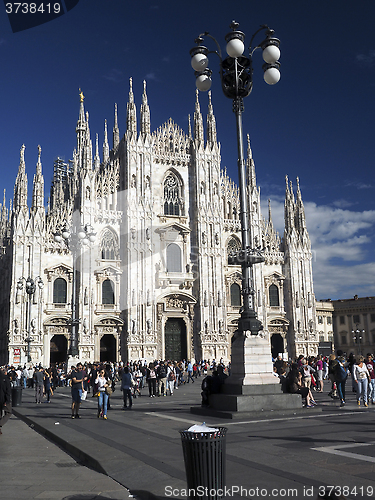 Image of editorial Duomo Milan Italy