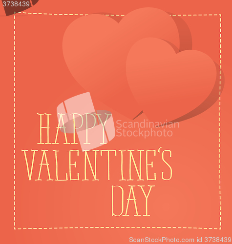 Image of Vector Card With Heart