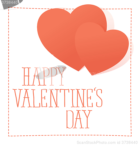 Image of Vector Card With Heart