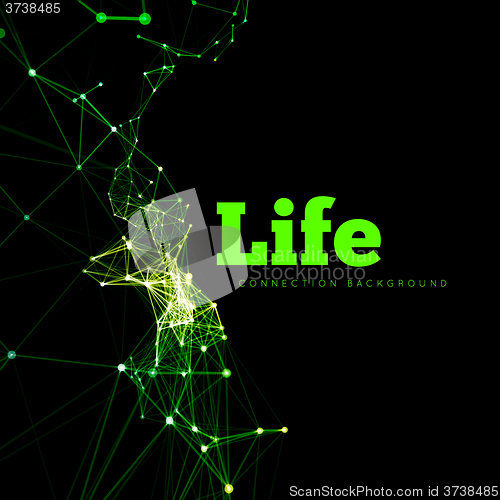 Image of Life vector illustration