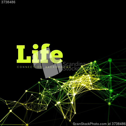 Image of Life vector illustration