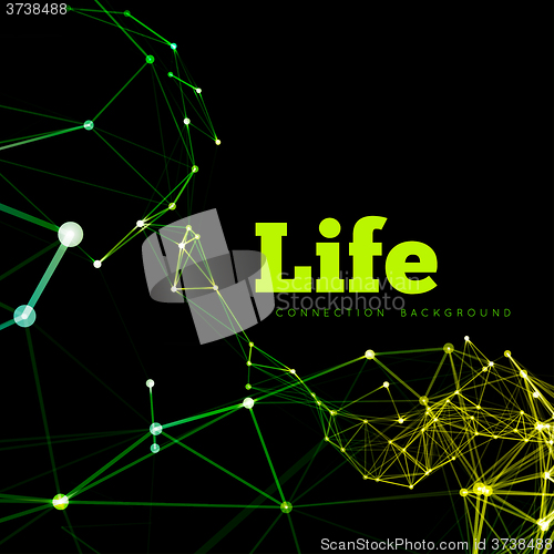 Image of Life vector illustration