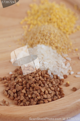 Image of Cereals - buckwheat rice millet