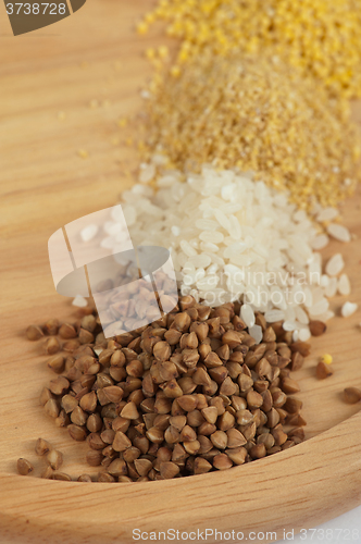 Image of Cereals - buckwheat rice millet