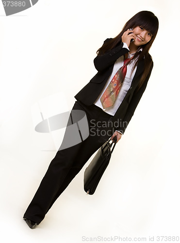 Image of Young business woman