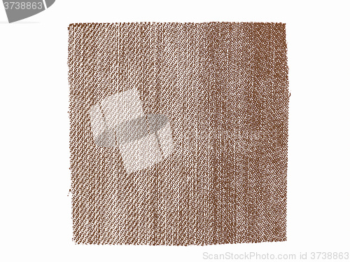 Image of  Blue fabric sample vintage