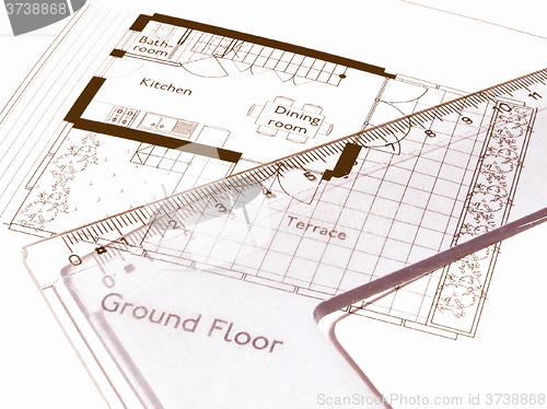 Image of  Technical drawing vintage
