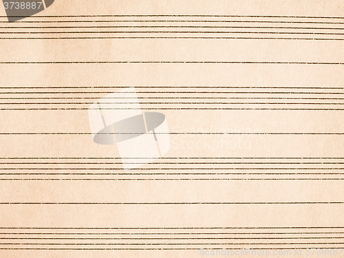 Image of Retro looking Sheet music