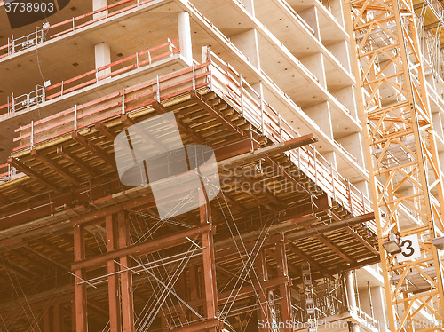 Image of  Building site vintage