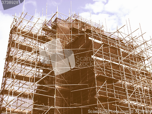 Image of  Scaffolding vintage