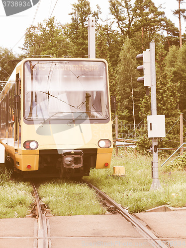 Image of  Subway train vintage