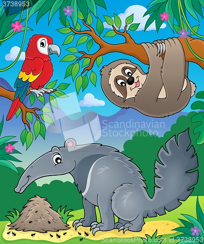 Image of Animals in jungle topic image 1