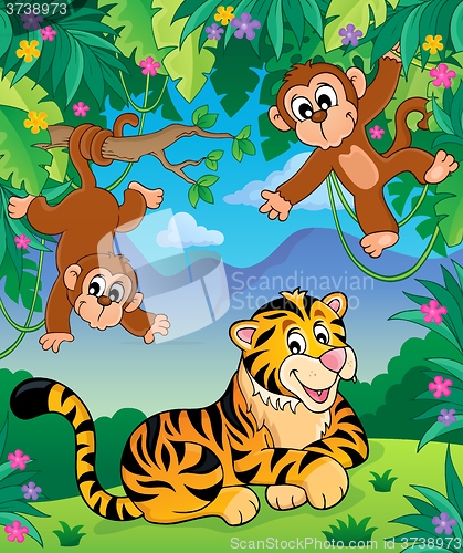 Image of Animals in jungle topic image 4