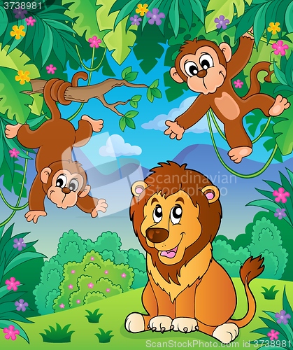 Image of Animals in jungle topic image 6