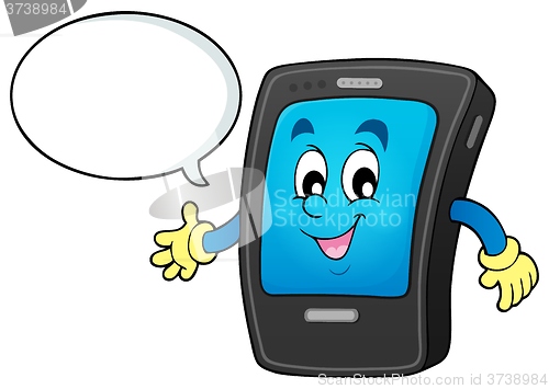 Image of Cartoon smartphone theme 3