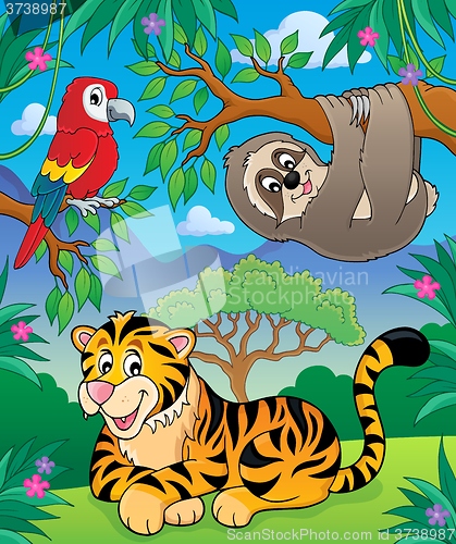 Image of Animals in jungle topic image 2
