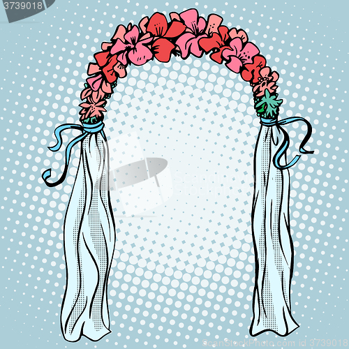 Image of Wedding gate for the betrothal